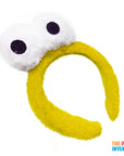 Fluffy Yellow Monster Headband