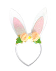 Deluxe Bunny Ears Flower Headband