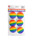 Rainbow Badges (6pcs)
