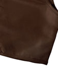 Children's Dark Brown Colonial Vest