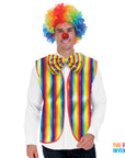 Rainbow Stripe Bow Tie & Vest Set (3pc)