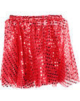 Red Sparkly Skirt