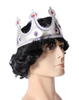Silver Fabric Royal Crown