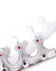 Silver Fabric Royal Crown