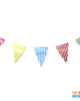 Stripe Bunting Flags (Multicolour)
