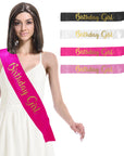 Birthday Girl Party Sash