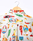 Adult Hawaiian Shirt (Chilli Sauce)