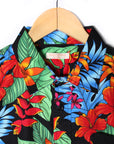 Adult Hawaiian Shirt (Orange Hibiscus)