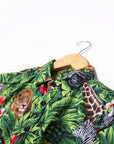 Children's Hawaiian Shirt (Jungle Print)