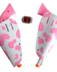 Cowgirl Double Gun Set with Holster Belt (Pink Cow Print)