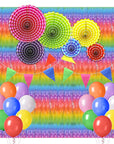 Rainbow Party Decoration Kit (Light Pastel)