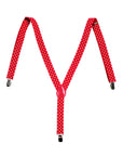 Red Polka Dot Suspender