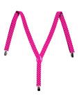 Pink Polka Dot Suspender