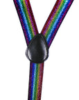 Rainbow Glitter Suspender