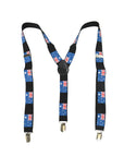 Australian Flag Suspenders