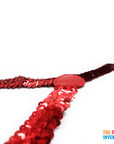 Red Sequin Suspender