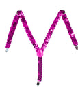 Pink Sequin Suspender