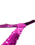 Pink Sequin Suspender