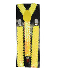 Yellow Sequin Suspender