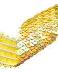 Yellow Sequin Suspender