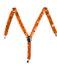 Orange Sequin Suspender