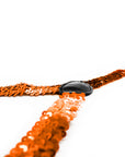 Orange Sequin Suspender