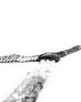Silver Sequin Suspender