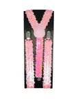 Light Pink Sequin Suspender