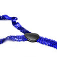 Dark Blue Sequin Suspender