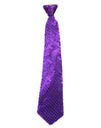 Sequin Tie (Purple)
