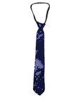 Sequin Tie (Navy Blue)