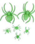 Glow in the Dark Spiders (6pcs)