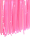 Neon Tinsel Curtain (Pink)