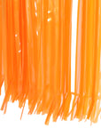 Neon Tinsel Curtain (Orange)