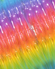 Pastel Rainbow Tinsel Curtain (Light)