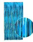 Iridescent Blue Birthday Decoration Kit