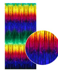 Rainbow Metallic Curtain (Horizontal)