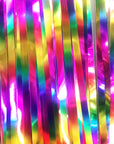 Rainbow Iridescent Metallic Curtain