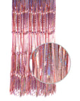 Pink Gold Sparkly Metallic Curtain