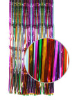 Rainbow Metallic Curtain (Vertical Stripe)