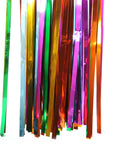 Rainbow Metallic Curtain (Vertical Stripe)