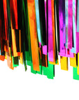 Rainbow Metallic Curtain (Vertical Stripe)