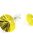 Metallic Gold Cocktail Umbrella Picks (12pk)