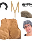 Old Man Grandpa Costume Kit (Children/Adult)