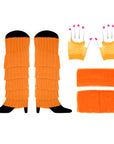 1980s Basics Costume Accessory Kit (Orange)