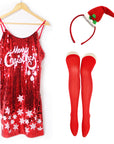 Ladies Merry Christmas Costume Kit