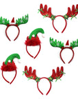 Christmas Headband Photo Prop Kit (6 pack)