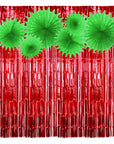 Christmas Party Decoration Basic Kit (Red or Green)