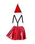 Metallic Christmas Santa Costume Kit (Kids/Adults)