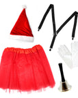 Deluxe Santa Claus Christmas Costume Kit (Kids/Adults)